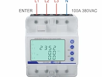Elektriciteitsmeter 3 fase - afbeelding 2 van  4