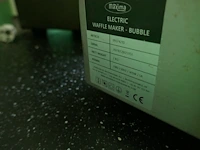 Elektrisch bakijzer waffle maker bublle maxima - afbeelding 4 van  4