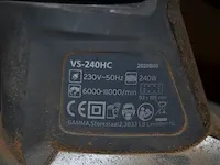Elektrisch bandschuurmachine gamma 463831 1010w, elektrisch schuurmachine gamma 603737 , elektrisch vlakschuurmachine gamma vs-240hc - afbeelding 9 van  13