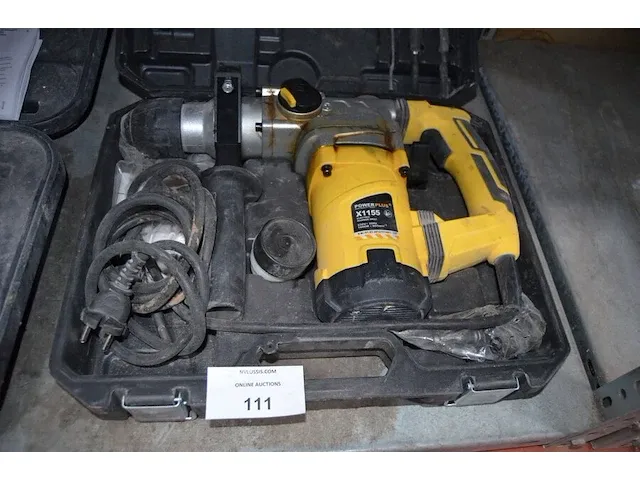 Elektrisch boormachine powerplus x1155 in koffer (24) - afbeelding 1 van  4