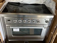 Elektrisch fornuis met inductiekookplaat boretti majestic line mbri90ix (nieuw) - afbeelding 4 van  4