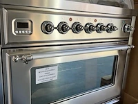 Elektrisch fornuis met inductiekookplaat boretti majestic line mbri90ix - afbeelding 1 van  3