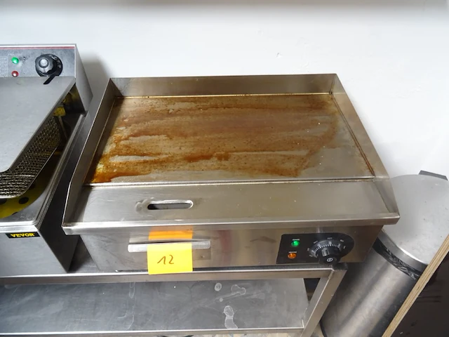 Elektrisch inox bakplaat vevor - afbeelding 2 van  4