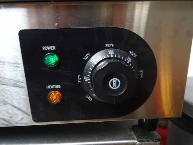 Elektrisch inox bakplaat vevor - afbeelding 3 van  4