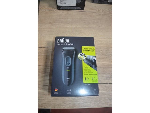 Elektrisch scheerapparaat braun series 3 pro skin 3000s en braun professional beard trimmer series 7 bt7441 (b435) - afbeelding 3 van  5