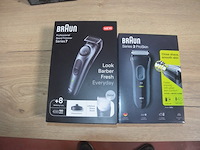 Elektrisch scheerapparaat braun series 3 pro skin 3000s en braun professional beard trimmer series 7 bt7441 (b435) - afbeelding 1 van  5