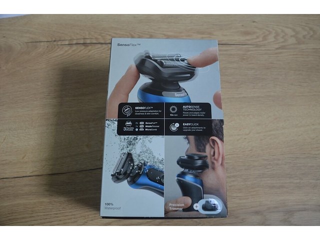 Elektrisch scheerapparaat braun series 6 senso flex 61-b7200cc (b435) - afbeelding 4 van  4