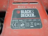 Elektrisch schuurmachine black&deckers ka197e in koffer (21) - afbeelding 4 van  4