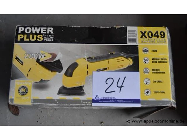 Elektrisch schuurmachine powerplus - afbeelding 1 van  2