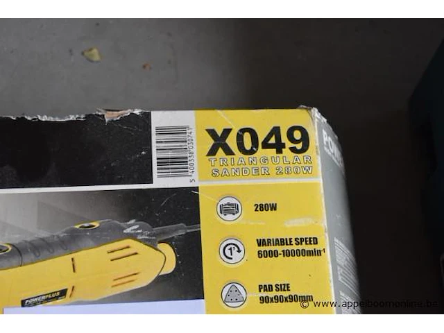 Elektrisch schuurmachine powerplus - afbeelding 2 van  2