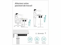 Elektrisch sta-bureau, 60 x 120 x (72-120) cm - afbeelding 4 van  4