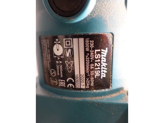 Elektrische afkortzaag makita - afbeelding 4 van  4