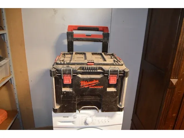 Elektrische afkortzaag topcraft xyz267be, werkkoffer milwaukee - afbeelding 3 van  12