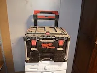 Elektrische afkortzaag topcraft xyz267be, werkkoffer milwaukee - afbeelding 3 van  12