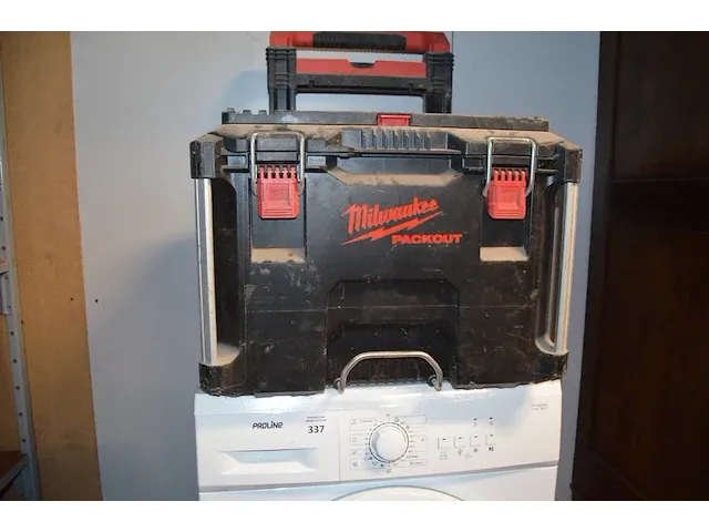 Elektrische afkortzaag topcraft xyz267be, werkkoffer milwaukee - afbeelding 4 van  12