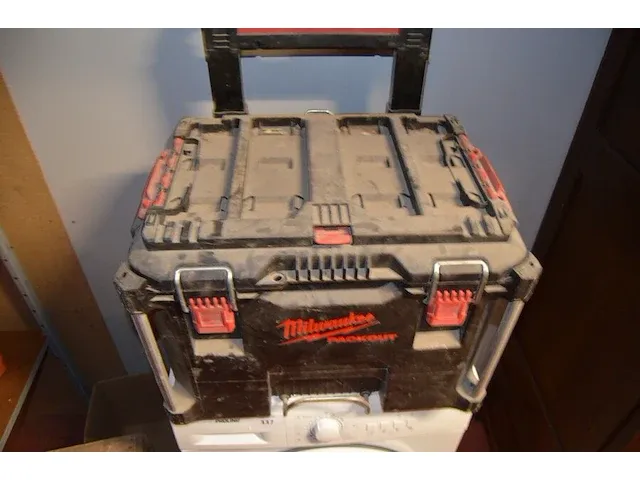 Elektrische afkortzaag topcraft xyz267be, werkkoffer milwaukee - afbeelding 6 van  12