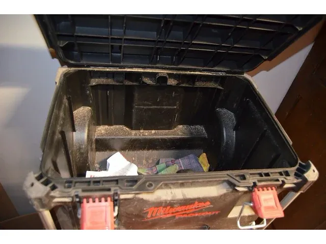 Elektrische afkortzaag topcraft xyz267be, werkkoffer milwaukee - afbeelding 7 van  12
