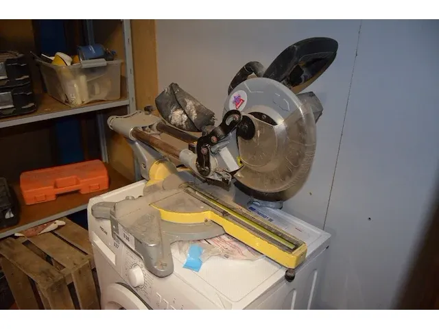 Elektrische afkortzaag topcraft xyz267be, werkkoffer milwaukee - afbeelding 10 van  12
