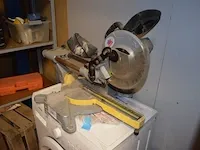 Elektrische afkortzaag topcraft xyz267be, werkkoffer milwaukee - afbeelding 10 van  12