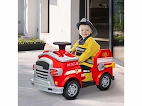 Elektrische auto voor kinderen 1 6v auto voor kinderen met muziek, claxon, elektrisch voertuig met koplampen, zachte start, 3 km / u, voor kinderen van 3 tot 5 jaar - afbeelding 1 van  9