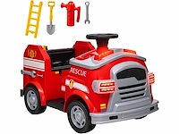 Elektrische auto voor kinderen 1 6v auto voor kinderen met muziek, claxon, elektrisch voertuig met koplampen, zachte start, 3 km / u, voor kinderen van 3 tot 5 jaar - afbeelding 2 van  9