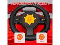 Elektrische auto voor kinderen 1 6v auto voor kinderen met muziek, claxon, elektrisch voertuig met koplampen, zachte start, 3 km / u, voor kinderen van 3 tot 5 jaar - afbeelding 8 van  9