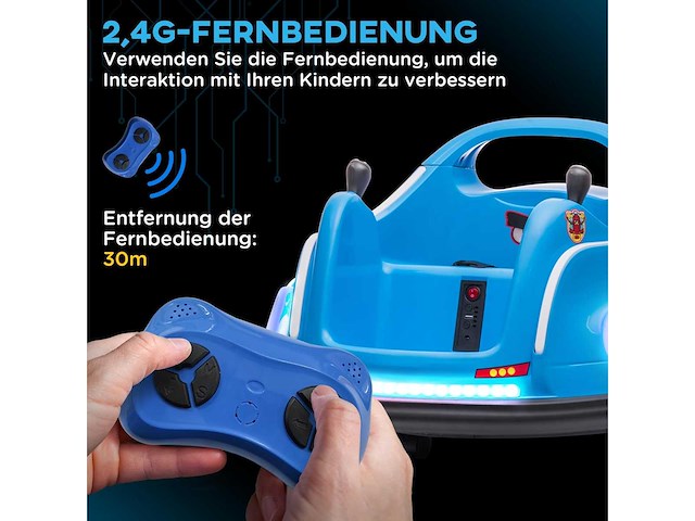 Elektrische auto voor kinderen van 3 tot 5 jaar - afbeelding 5 van  7