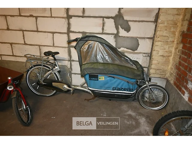 Elektrische bakfiets gazelle - afbeelding 1 van  7