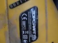 Elektrische bandschuurmachine powerplus pow1270 met slijpsteen, elektrische kettingslijper topcraft xyz276be - afbeelding 5 van  11