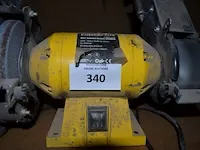 Elektrische bandschuurmachine powerplus pow1270 met slijpsteen, elektrische kettingslijper topcraft xyz276be - afbeelding 6 van  11