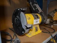 Elektrische bandschuurmachine powerplus pow1270 met slijpsteen, elektrische kettingslijper topcraft xyz276be - afbeelding 8 van  11
