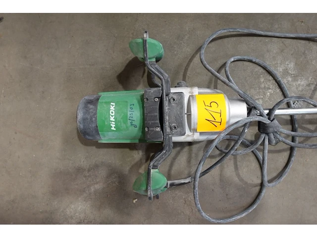 Elektrische betonmixer hikoki - afbeelding 2 van  3