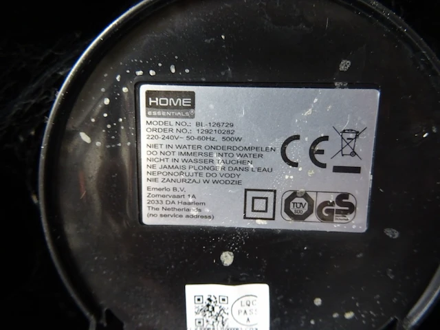 Elektrische blender home essentials - afbeelding 3 van  3
