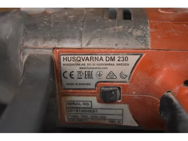 Elektrische boorhamer hitachi dh28pc (defect), diamantboor machine husqvarna dn230 (13) - afbeelding 3 van  11