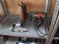 Elektrische boorhamer hitachi dh28pc (defect), diamantboor machine husqvarna dn230 (13)