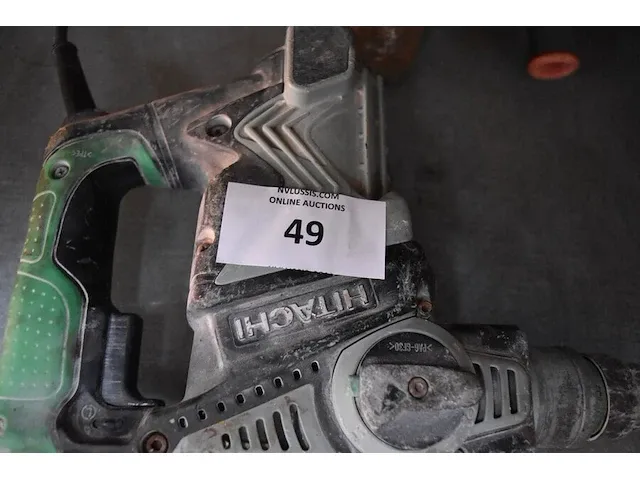 Elektrische boorhamer hitachi dh28pc (defect), diamantboor machine husqvarna dn230 (13) - afbeelding 6 van  11