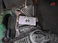 Elektrische boorhamer hitachi dh28pc (defect), diamantboor machine husqvarna dn230 (13) - afbeelding 6 van  11