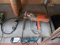 Elektrische boorhamer hitachi dh28pc (defect), diamantboor machine husqvarna dn230 (13) - afbeelding 10 van  11