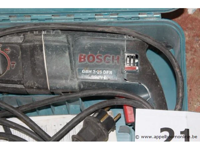 Elektrische boormachine bosch, gbh 2-26 dfr - afbeelding 2 van  2