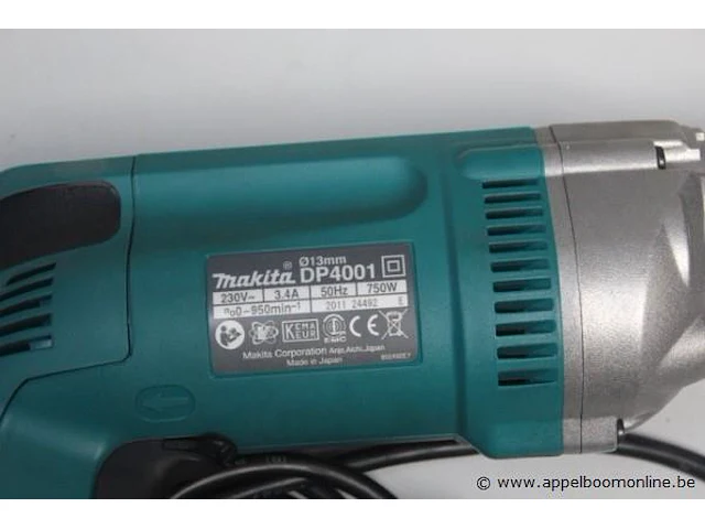 Elektrische boormachine makita, dp4001 - afbeelding 2 van  2