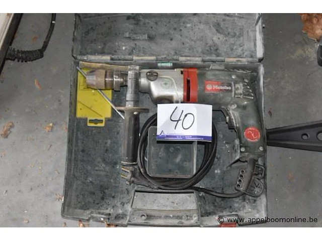 Elektrische boormachine metabo - afbeelding 1 van  2