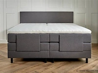 Elektrische boxspring serie verona, afmeting 140 x 200, antraciet - afbeelding 4 van  6