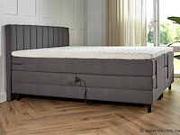 Elektrische boxspring serie vienna, afmeting 160 x 200, antraciet - afbeelding 4 van  6