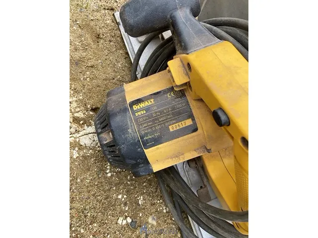Elektrische cirkelzaag dewalt - afbeelding 3 van  3