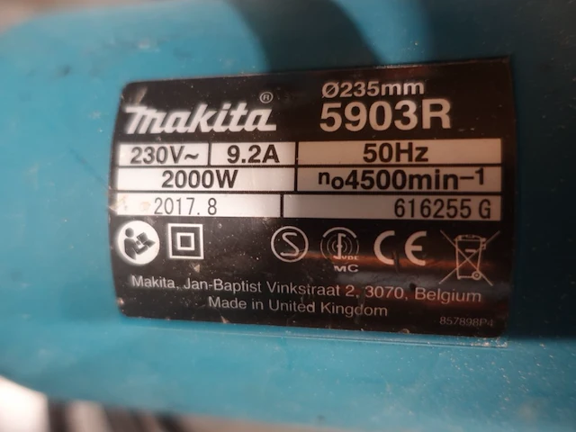 Elektrische cirkelzaag makita - afbeelding 2 van  4