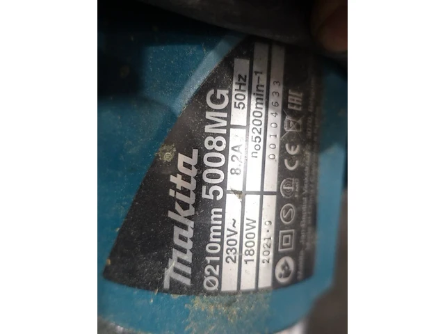 Elektrische cirkelzaag makita - afbeelding 2 van  4