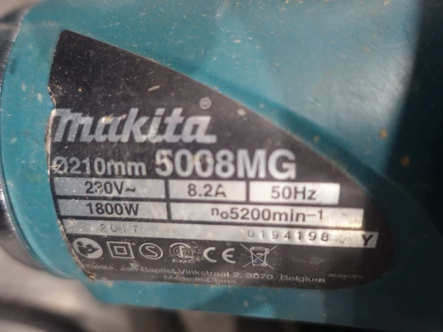 Elektrische cirkelzaag makita - afbeelding 2 van  4