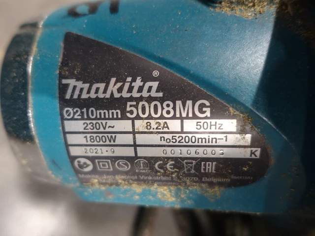Elektrische cirkelzaag makita - afbeelding 2 van  5