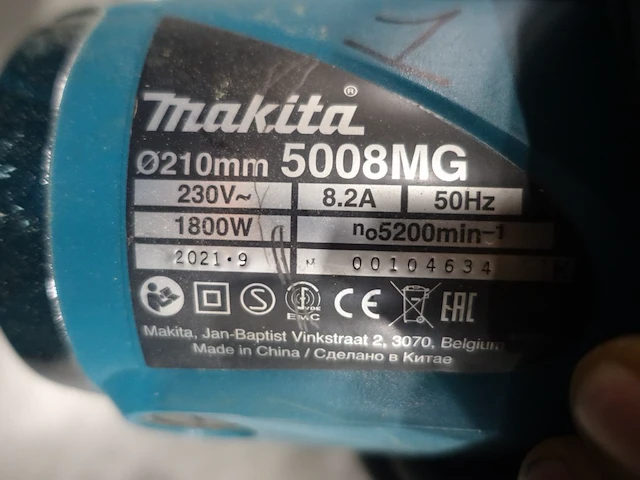 Elektrische cirkelzaag makita - afbeelding 2 van  5