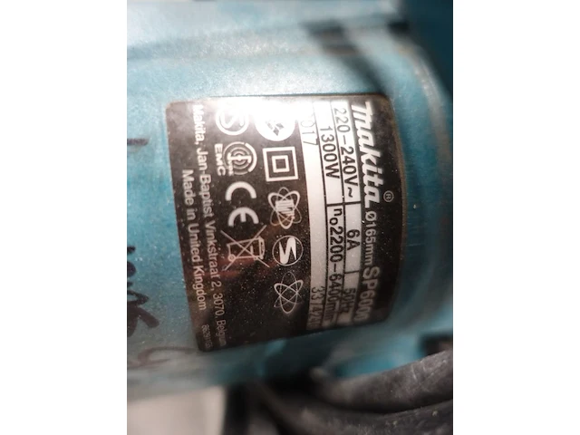Elektrische cirkelzaag makita - afbeelding 2 van  4